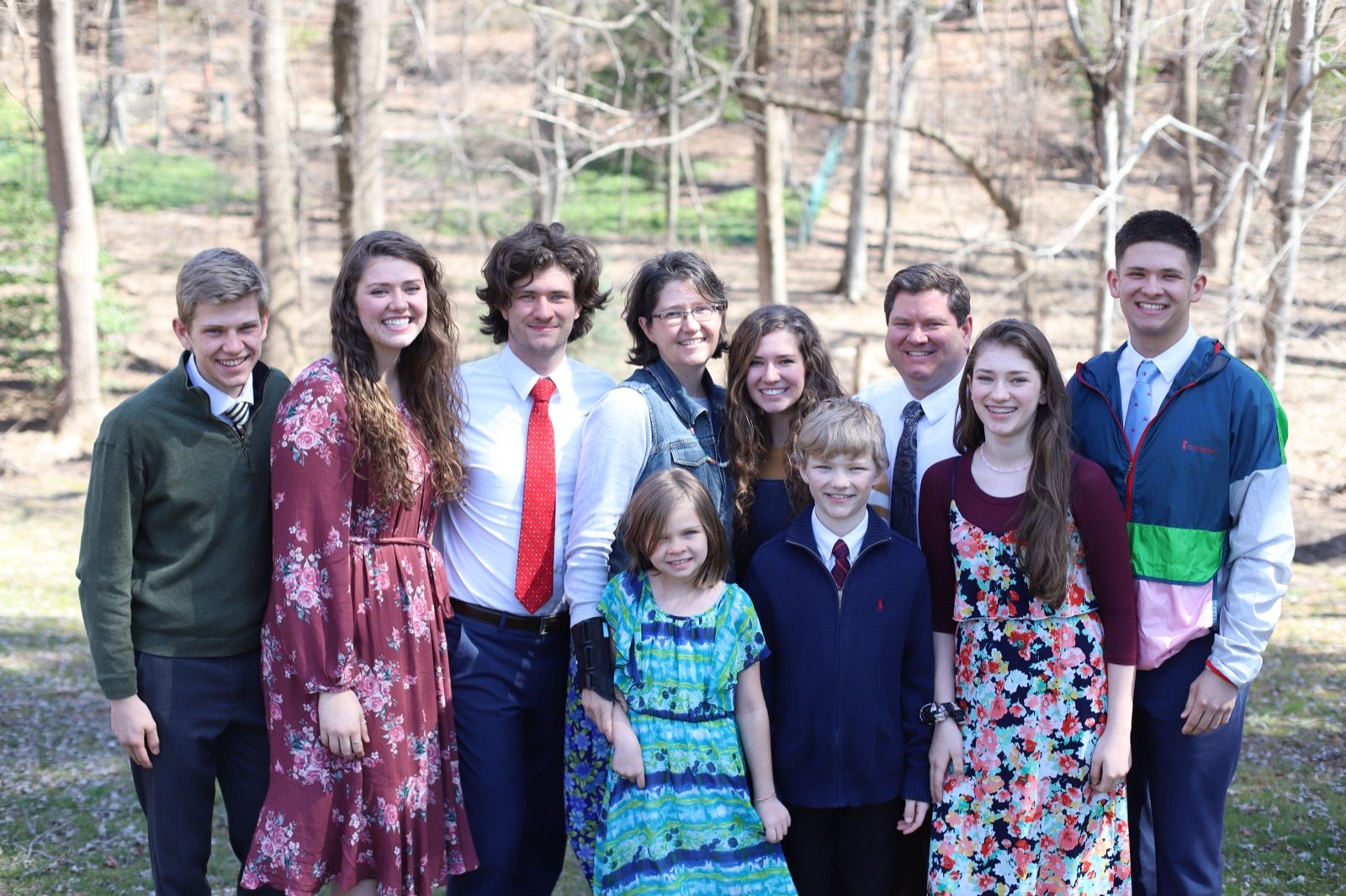 Allison with family and friends