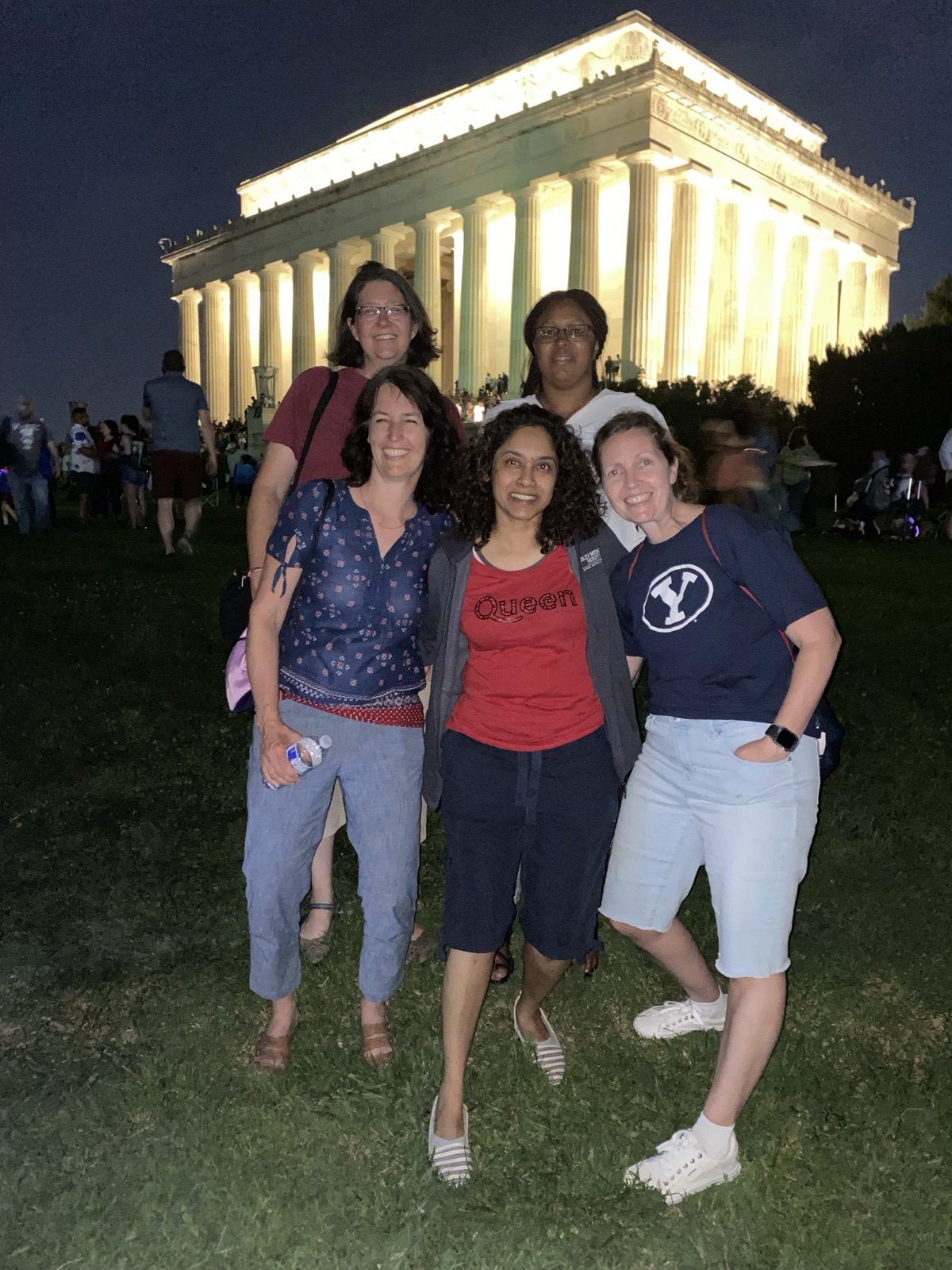 Allison with friends